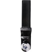 Dual-Ball Welded Trailer Ball Mount, 2-inch (5000lbs) & 2-5/16-inch (7500lbs) - Drop 2”, Length 8-1/4”, Hollow, Black Powder Coat