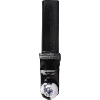 Dual-Ball Welded Trailer Ball Mount, 2-inch (5000lbs) & 2-5/16-inch (7500lbs) - Drop 2”, Length 8-1/4”, Hollow, Black Powder Coat