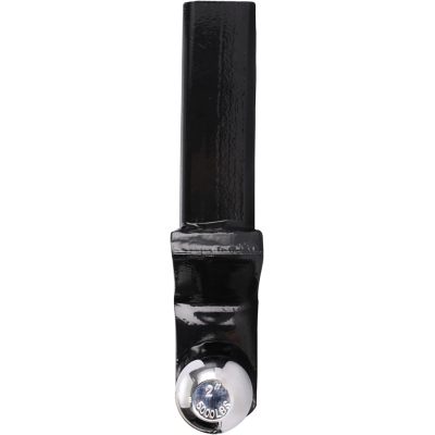 Dual-Ball Welded Trailer Ball Mount, 2-inch (5000lbs) & 2-5/16-inch (7500lbs) - Drop 2”, Length 8-1/4”, Hollow, Black Powder Coat