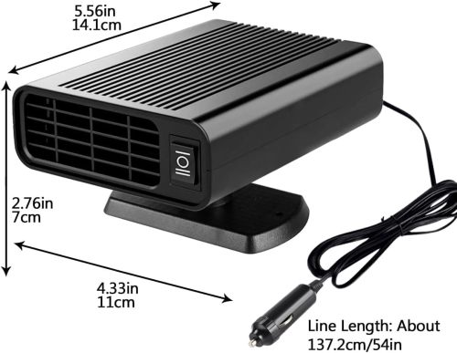 Portable 12V Fast Heating and Cooling Car Heaters for Vehicle