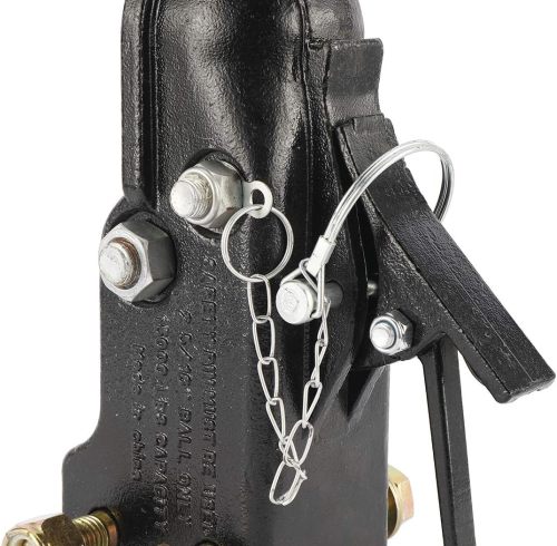 2-5/16" Ball Heavy Duty Channel-Mount Adjustable Trailer Coupler,Capacity 15,000LBS