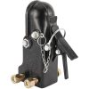 2-5/16" Ball Heavy Duty Channel-Mount Adjustable Trailer Coupler,Capacity 15,000LBS