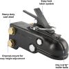 2-5/16" Ball Heavy Duty Channel-Mount Adjustable Trailer Coupler,Capacity 15,000LBS