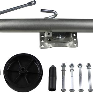 Trailer Jack with Dual Wheels - 26-1/2