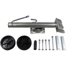 Trailer Jack with Dual Wheels - 26-1/2