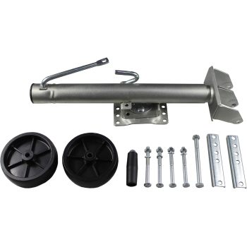 Trailer Jack with Dual Wheels - 26-1/2
