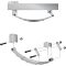 Single Axle Trailer Double Eye Leaf Spring Suspension Hanger Kit - 2,000-7,000 lbs (Single Axle)