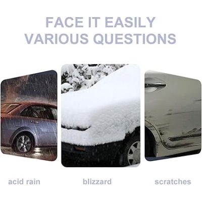 ATTC-1032 Full Car Covers Outdoor Waterproof Dustproof Snowproof All Weather Anti-hail Car Cover
