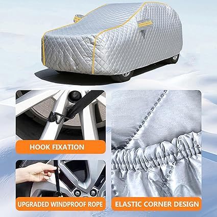 ATTC-1032 Full Car Covers Outdoor Waterproof Dustproof Snowproof All Weather Anti-hail Car Cover