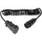 3M 7 Pin Trailer Light Board Extension Lead Coiled Cable with Male to Female Towing Adapter Plug Socket for Car Caravan Truck