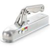Trailer Hitch Trailer Coupling Heavy Duty Cast Steel Trailer Hitch for 50mm Tow Ball and 50mm Square Trailer Drawbar, Maximum load capacity 800kg