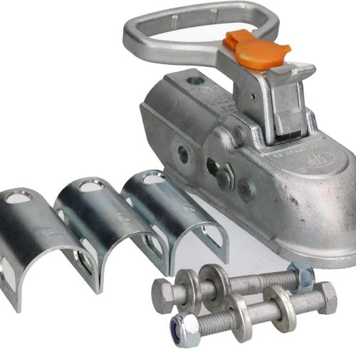 Universal Braked Trailer Coupling Hitch Head 34mm 40mm 45mm 50mm Drawbar