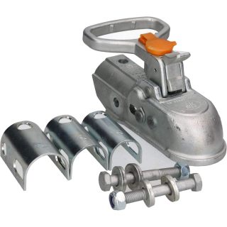 Universal Braked Trailer Coupling Hitch Head 34mm 40mm 45mm 50mm Drawbar
