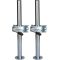 2 PACK 34mm Prop Drop Stand 460mm Long for Trailer Jockey Leg & Clamp