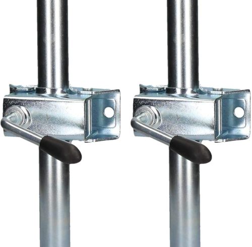 2 PACK 34mm Prop Drop Stand 460mm Long for Trailer Jockey Leg & Clamp