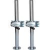 2 PACK 34mm Prop Drop Stand 460mm Long for Trailer Jockey Leg & Clamp
