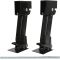 Trailer Stabilizer Jacks, 2Pcs Telescoping Trailer Swing Down Jacks RV Folding Legs Jack Parking Support, 11.4 to 17.9in, 1,000 lb. Capacity Each, for RV Camper Trailer