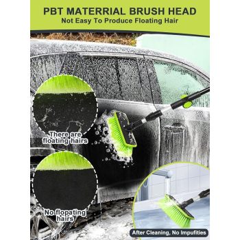 ATLI ATCN-7521 Car Wash Brush with Long Handle New Process Not Easy to Produce Floating Hair Suitable for Snow Sweeping SUV MPV Truck Rv Caravan
