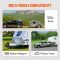 Adjustable Trailer Coupler and 5-Position Channel Bracket Kit, 2-5/16