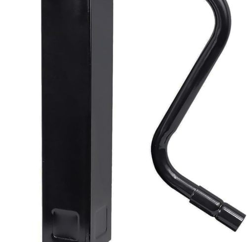 Heavy Duty Weld Square Tube Trailer Jack - 12.5" Lift 13.5" Drop Leg Travel Capacity 12000 LBS (12000lbs Side Pull pin)