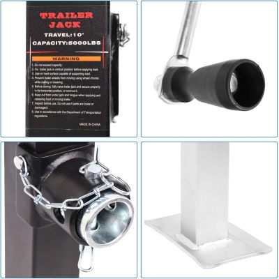 Trailer Jack with 6