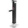 Weld Square Trailer Jack - Heavy Duty Swivel RV Boat Weld SquareTrailer Jack, 15"+13" Drop Leg Jack Capacity 7000 LBS