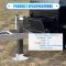 Weld Square Trailer Jack - Heavy Duty Swivel RV Boat Weld SquareTrailer Jack, 15