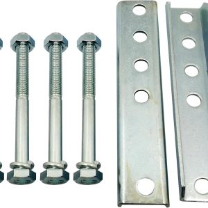 Heavy Duty Trailer Jack, Fixed Mount Jack w/Drop Leg, 28.6 in. of Lift, Max Load 2,500 Lbs.