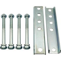 Heavy Duty Trailer Jack, Fixed Mount Jack w/Drop Leg, 28.6 in. of Lift, Max Load 2,500 Lbs.