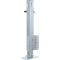 Heavy Duty Trailer Jack, Fixed Mount Jack w/Drop Leg, 28.6 in. of Lift, Max Load 2,500 Lbs.