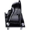 2-5/16" Flat Mount Trailer Coupler with Bolts Hardware,Black Powder Coat Finish Adjustable Coupler Capacity 14000LBS