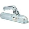 Trailer Coupler Parts Straight Tongue Trailer Coupler 2in Hitch Ball 800kg Load Capacity for 2in Round Tube