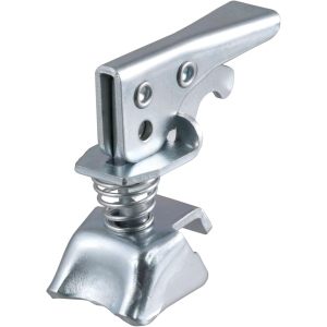 Coupler Replacement Latch for 2-Inch Trailer Hitch Ball, CLEAR ZINC