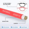 50 Amp Battery Quick Connect/Disconnect Connector 6 to 12 Gauge Battery Cable Connector Quick Disconnect Battery Terminal, 12V Wire Harness Plug Connector Kit for Car Winch Trailer - 2 Pack