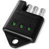 4 Pin Trailer Tester Connector Trailer Plug Tester Trailer Connector Tester, Car Accessories Trailer Tow Wire Harness Socket Kit for Turn Signal Tail Lights Trouble Shooter