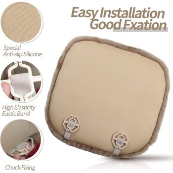 ATSC-5246  Winter Warm Soft Protector Seat Car seat Cushion