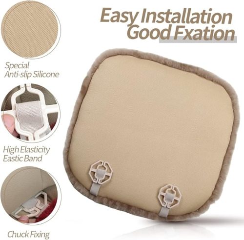 ATSC-5246  Winter Warm Soft Protector Seat Car seat Cushion