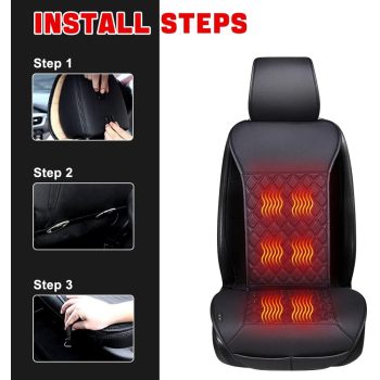 ATSC-5609 Premium Waterproof Heated Car Seat Cushion | OEM & ODM Solutions for Distributors and Wholesalers Worldwide