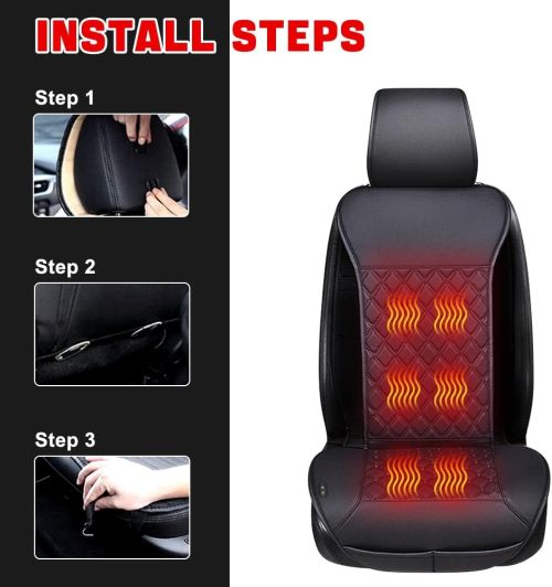 ATSC-5609 Premium Waterproof Heated Car Seat Cushion | OEM & ODM Solutions for Distributors and Wholesalers Worldwide