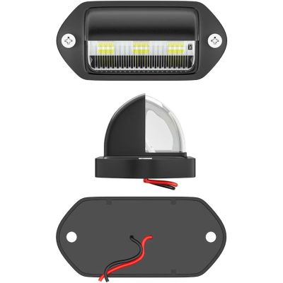 2 PACK License Plate Light - 12V 6-SMD LED Taillights for Trucks, SUVs, Trailers & Vans | OEM/ODM Partnership for Step Courtesy Lights & Cargo Lighting – Ideal for Distributors & Importers