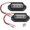 2 PACK License Plate Light - 12V 6-SMD LED Taillights for Trucks, SUVs, Trailers & Vans | OEM/ODM Partnership for Step Courtesy Lights & Cargo Lighting – Ideal for Distributors & Importers