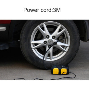 AtliFix ATAC1297 Digital Tire Inflator for Car Auto Pump Shut Off Feature, Portable Air Compressor, Carrying Case