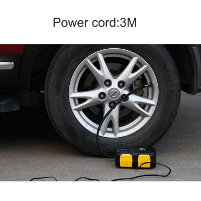 AtliFix ATAC1297 Digital Tire Inflator for Car Auto Pump Shut Off Feature, Portable Air Compressor, Carrying Case