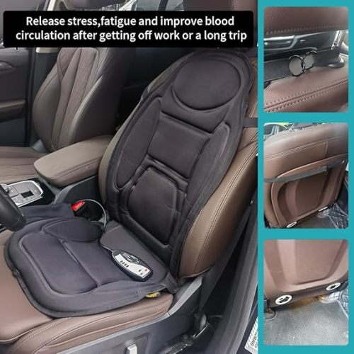 ATSC-5610 Winter Comfortable Seat Universal Quality Classic Black Heated Car Seat Cushion