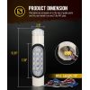 2pcs Boat Trailer Guide Light with Reverse Lights Waterproof Boat Trailer Post Pipe Guide Lights, Boat Trailer Turn Signal Brake Tail Lights 12V
