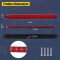 Red Trailer Light Bar, 15inch 11 LED Trailer Rear Light Bar, Park/Brake/Turn/Signal/Marker Waterproof Enclosed Trailer Lights for Utility Trailer Truck Pickup