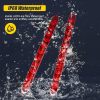 Red Trailer Light Bar, 15inch 11 LED Trailer Rear Light Bar, Park/Brake/Turn/Signal/Marker Waterproof Enclosed Trailer Lights for Utility Trailer Truck Pickup