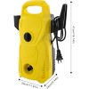 ATLI ATCW-1004 Electric Pressure Washer, Power Washer with Hose Reel, with Foam Cannon, Car Wash Machine with Nozzles,