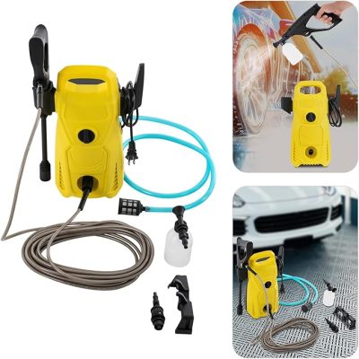 ATLI ATCW-1004 Electric Pressure Washer, Power Washer with Hose Reel, with Foam Cannon, Car Wash Machine with Nozzles,