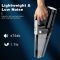 ATVC-1009 Portable Car Vacuum Cleaner 12V DC Auto Handheld Vacuum LED Light Dust Cup & Storage Bag Lightweight for Car Cleaning